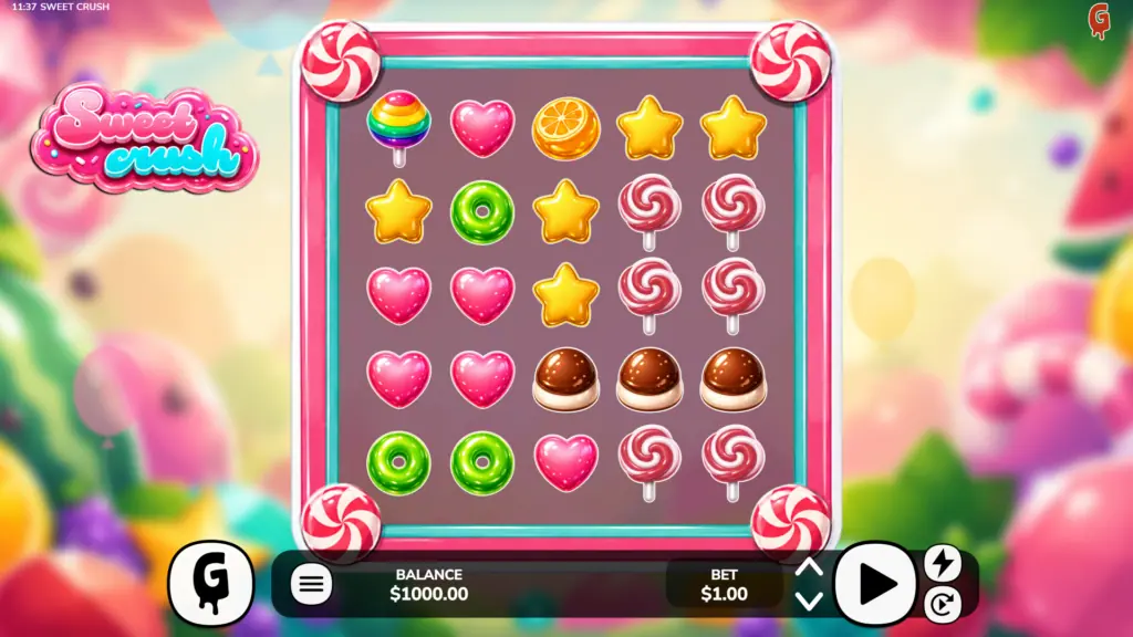 Gravystudios sweet crush slot game preview