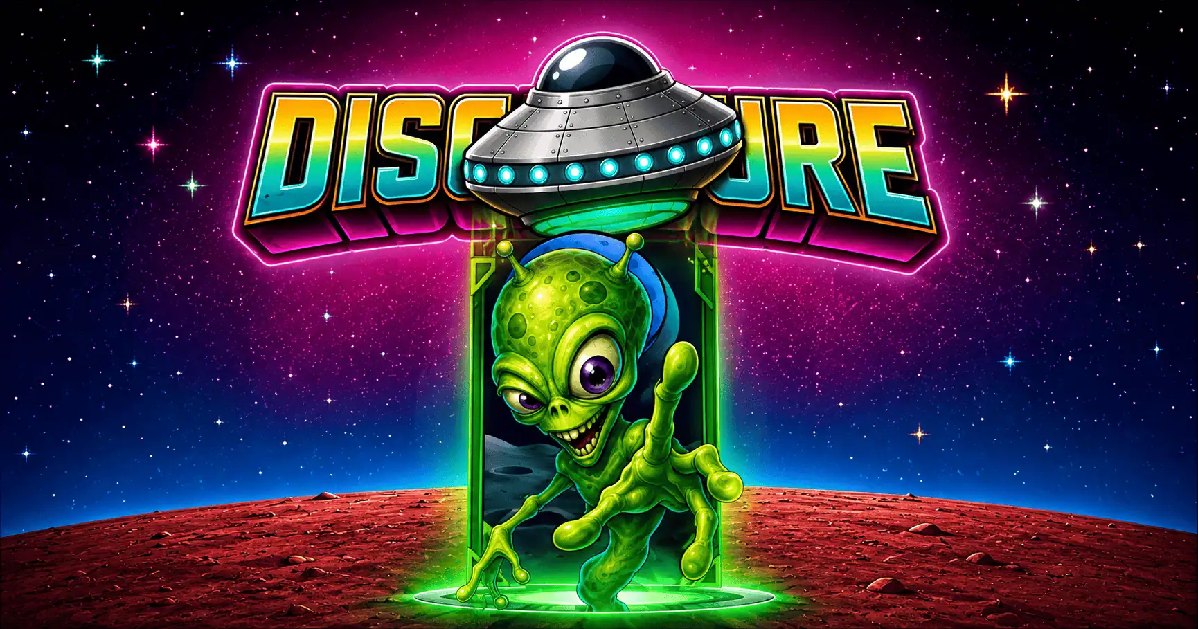Disclosure Slot Free Play by Grunge slot cover image