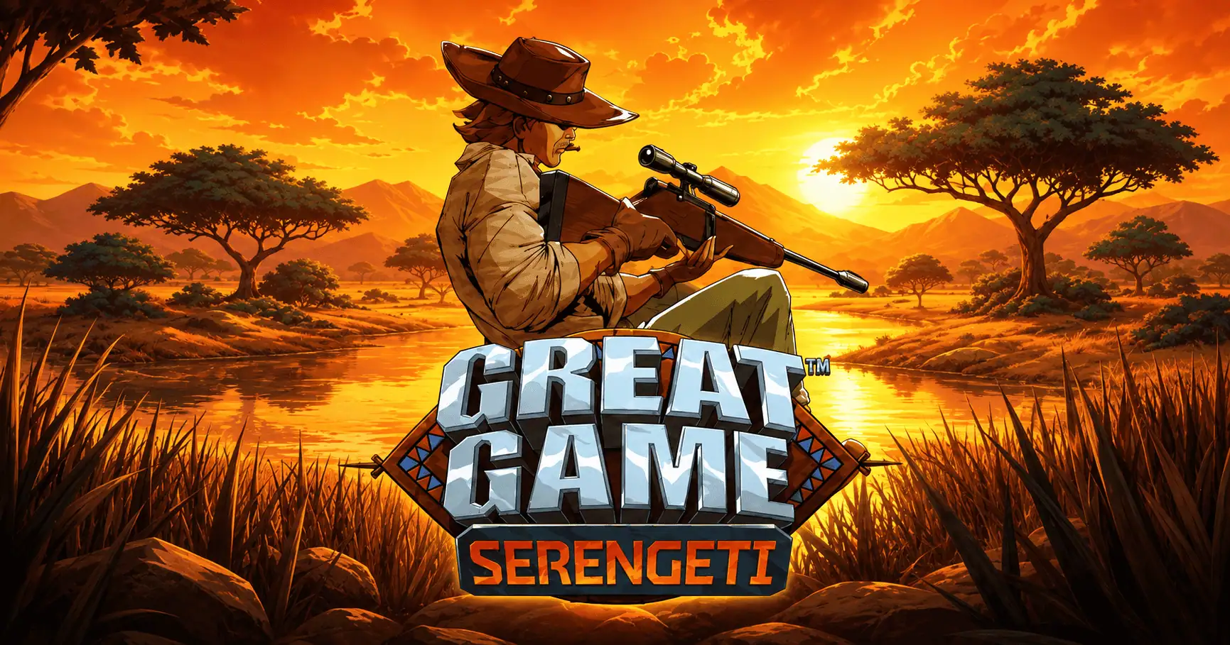 Great Game Serengeti Slot Demo by Hacksaw Gaming slot cover image