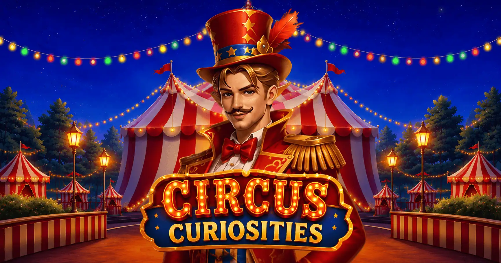 Circus Curiosities Slot Demo by Hexa Gaming slot cover image