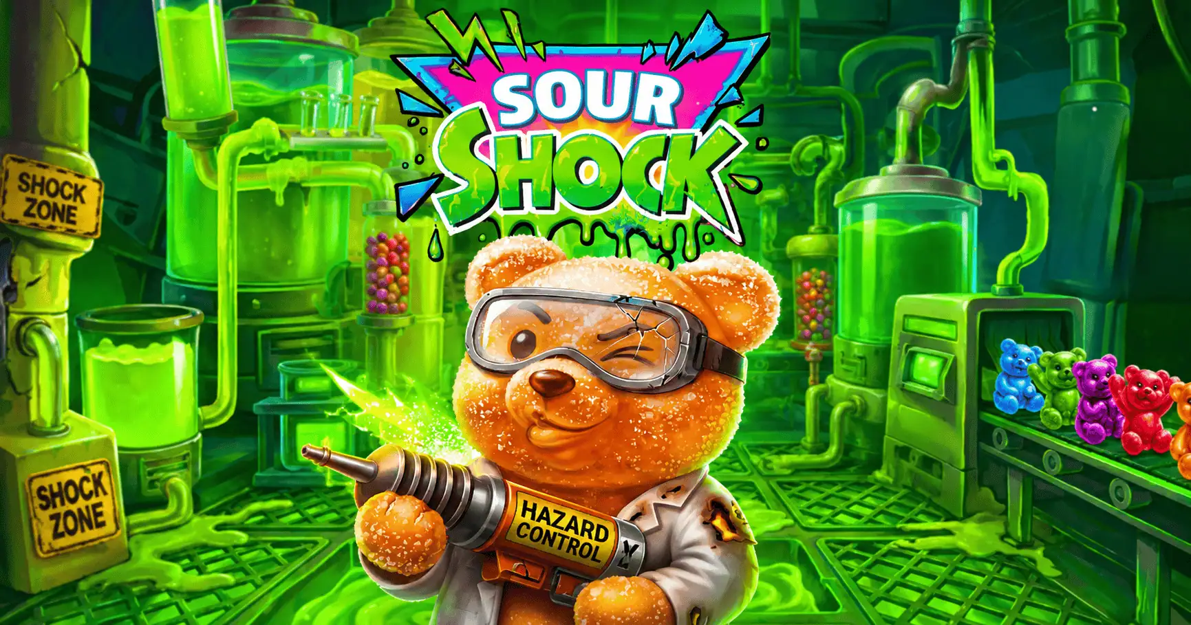 Sour Shock Slot Demo by Hifive Gaming slot cover image