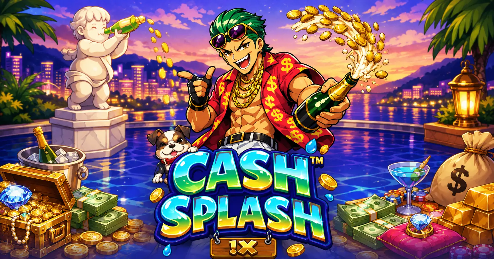 Cash Splash Slot Demo by Highroller slot cover image