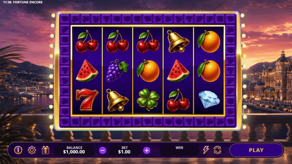 Imbalab fortune encore slot game preview