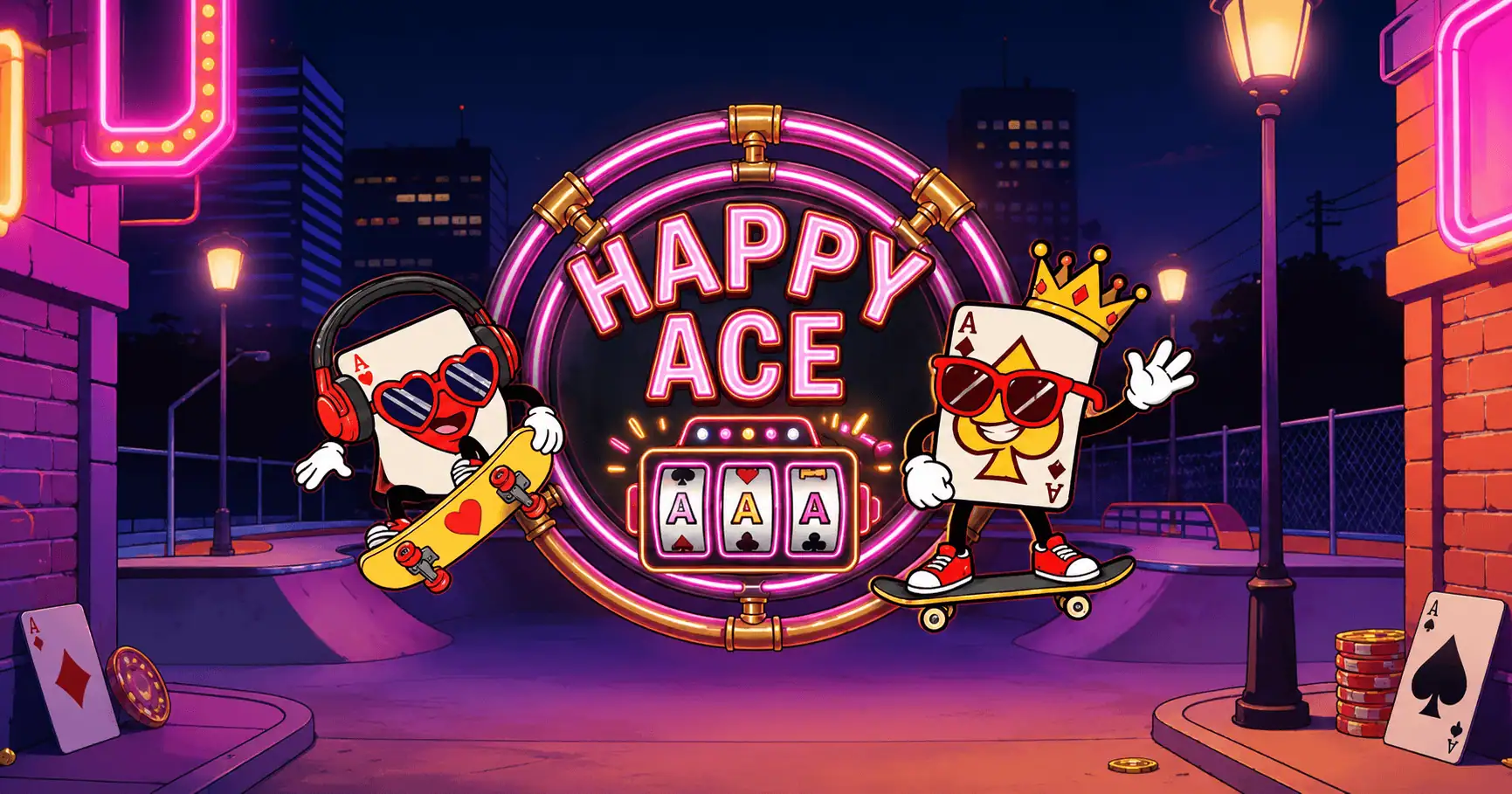 Happy Ace Slot by Joyful Ace Studios Demo slot cover image