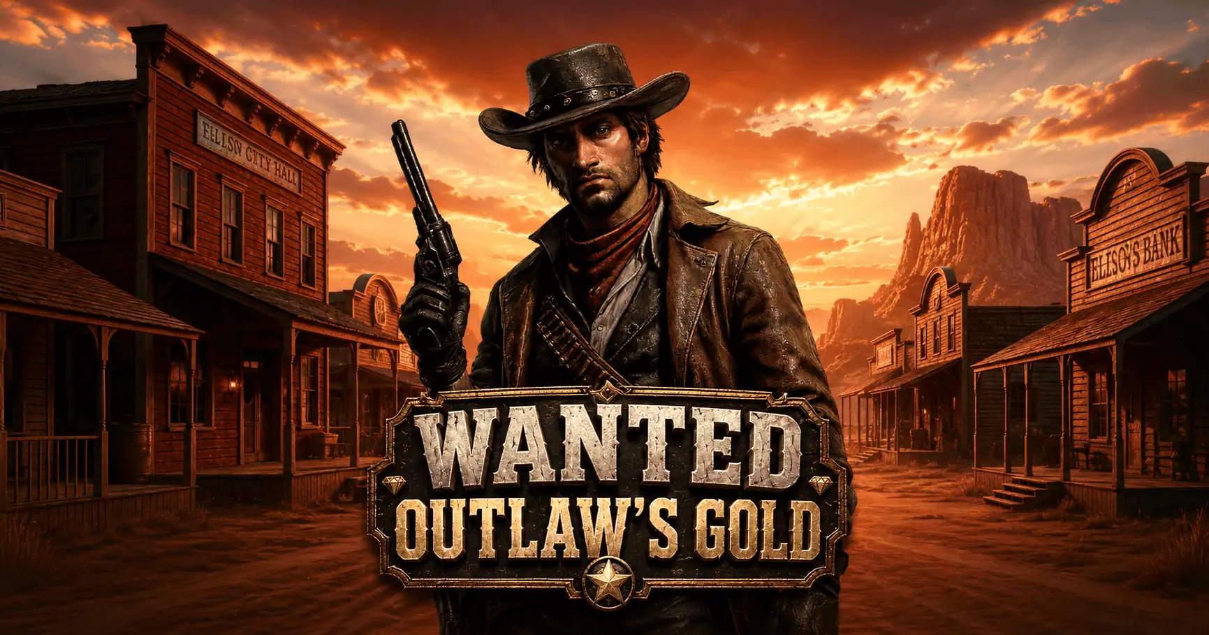 Wanted: Outlaw’s Gold Slot Demo by JP slot cover image