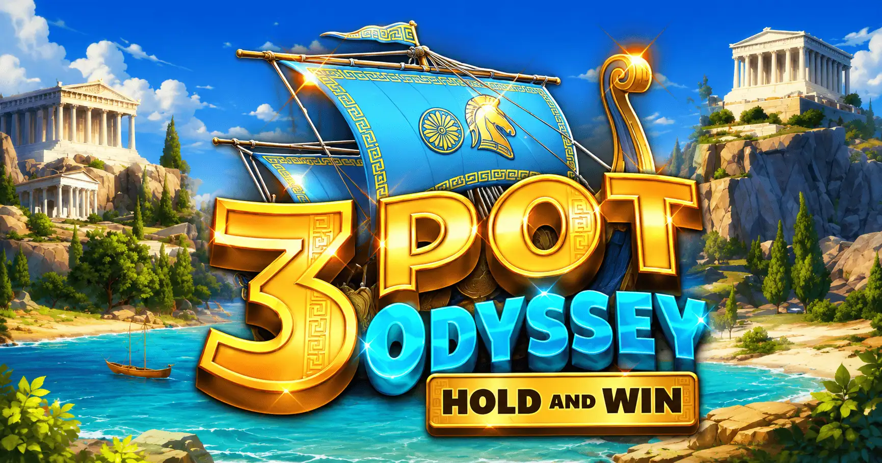 3 Pot Odyssey Slot Demo by Kalamba Games slot cover image