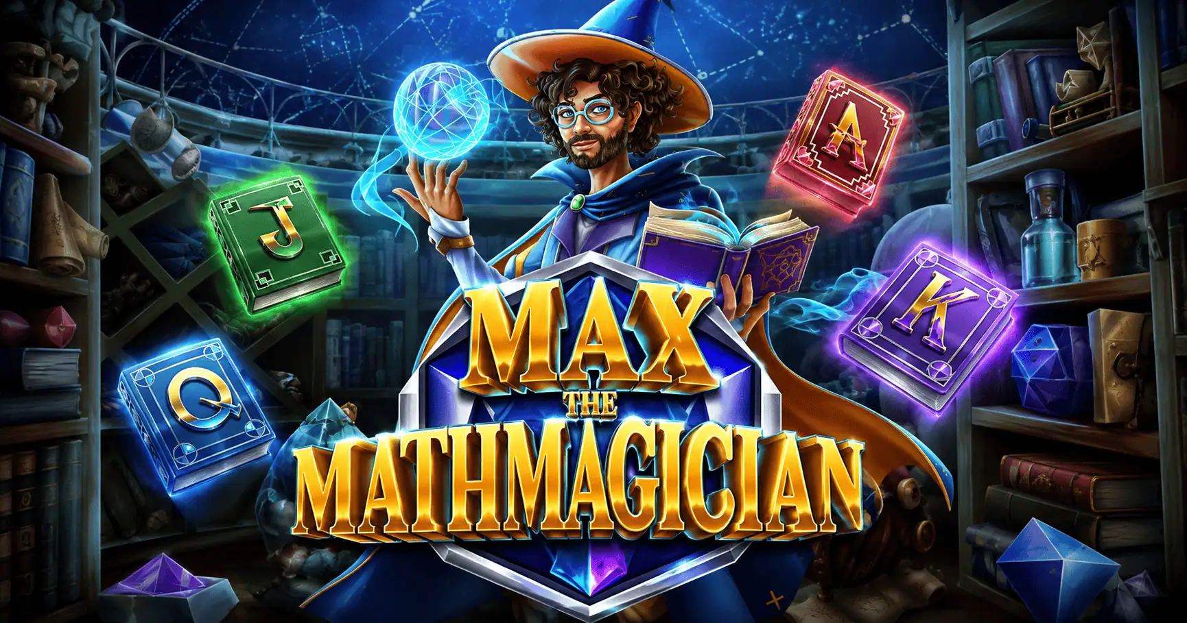 Max The Mathmagician Slot Demo by Kitsune Studios slot cover image