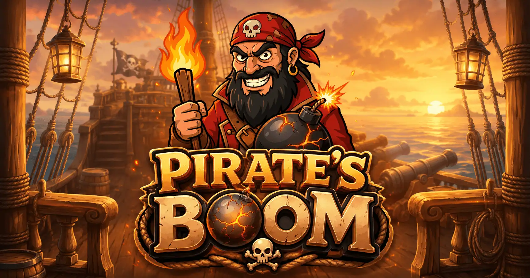 Pirate’s BOOM Slot Demo by Knockknock Games slot cover image