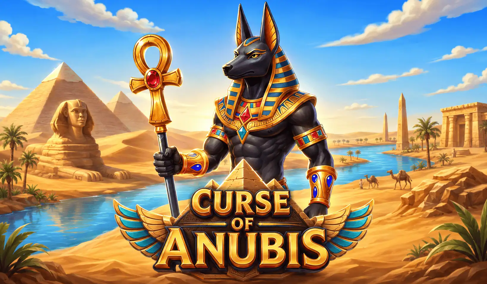 Curse of Anubis Slot Demo by Knockout Labs slot cover image