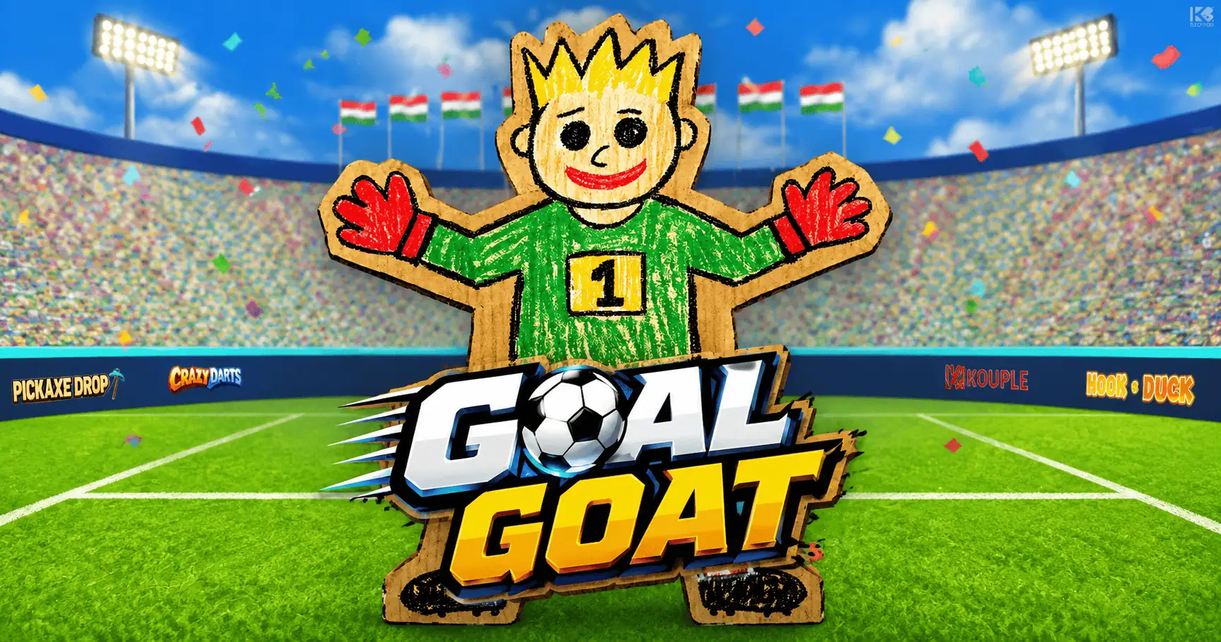 Goal GOAT Slot by Kouple Free Play slot cover image