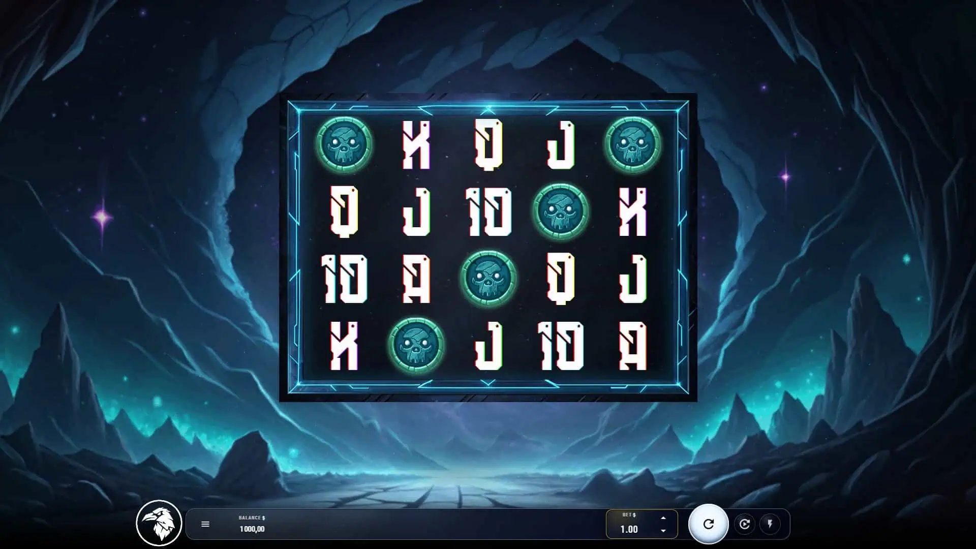 Crypto Reaper slot gameplay reels