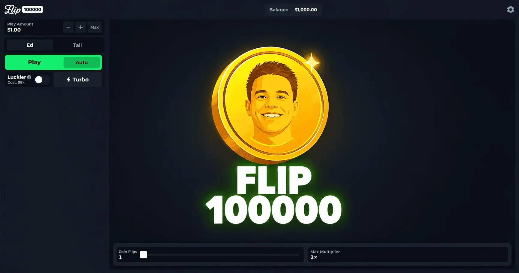 Flip 100000 Slot by LK7 Demo slot cover image
