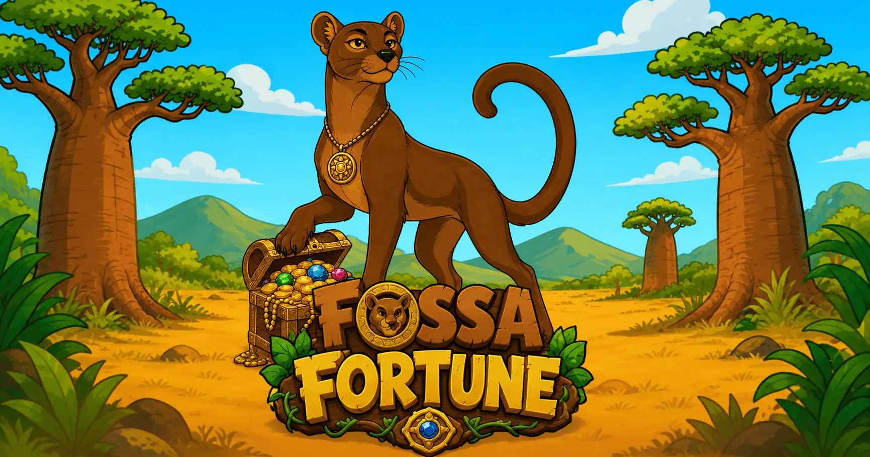 Fossa Fortune Slot Demo by Lucky Slots slot cover image