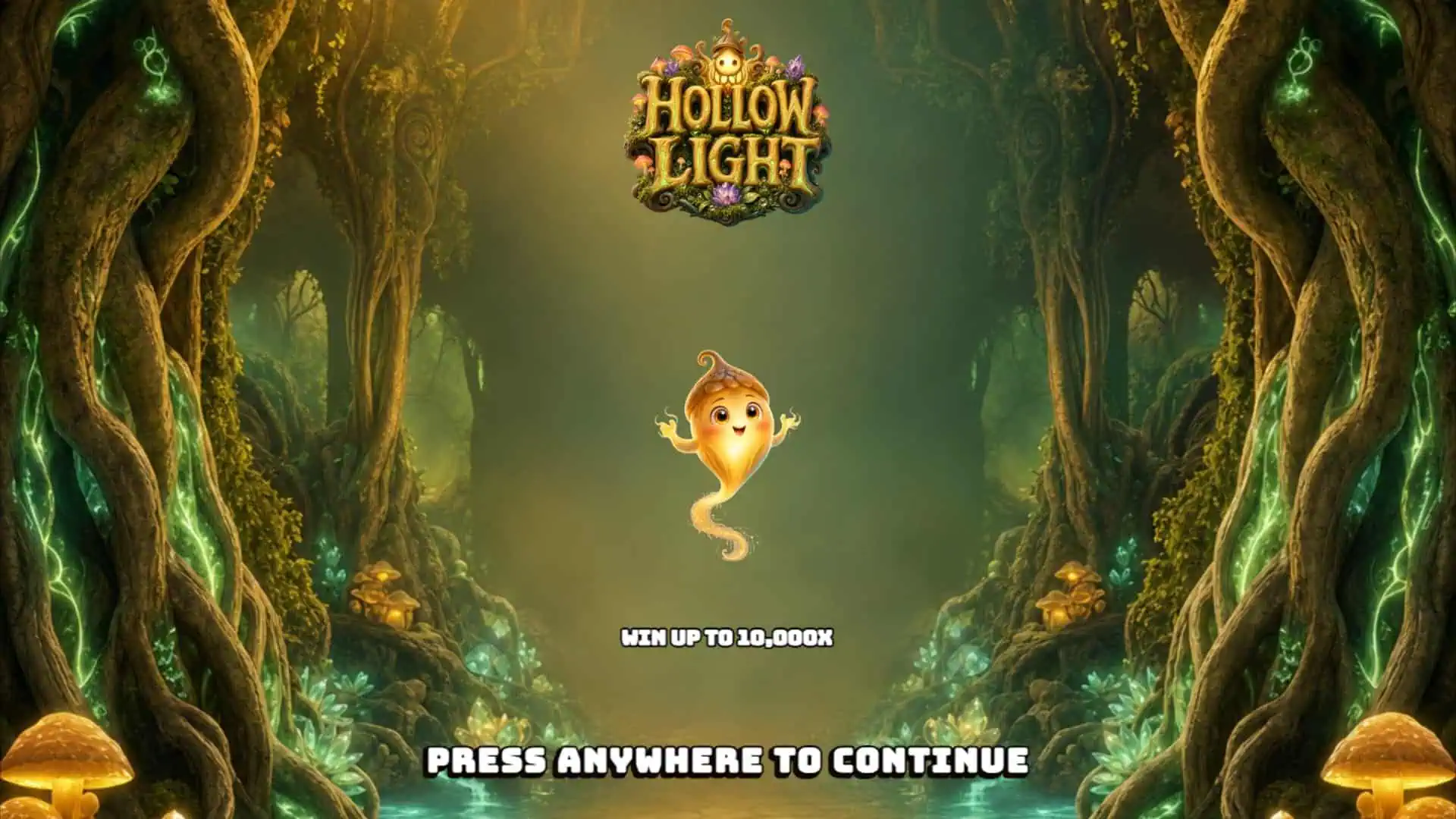 Hollow Light slot intro screen