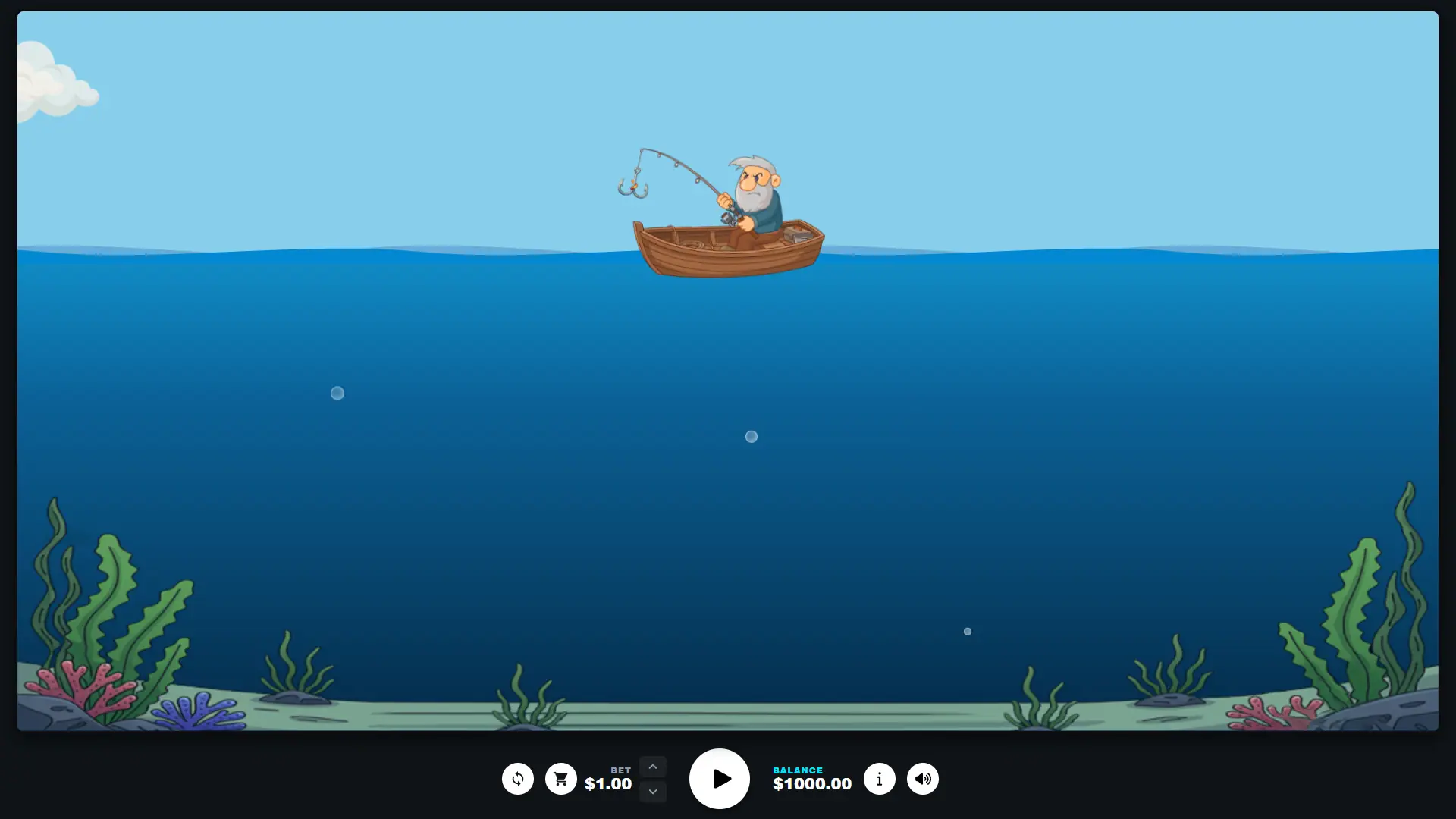 Fishing Star slot gameplay reels