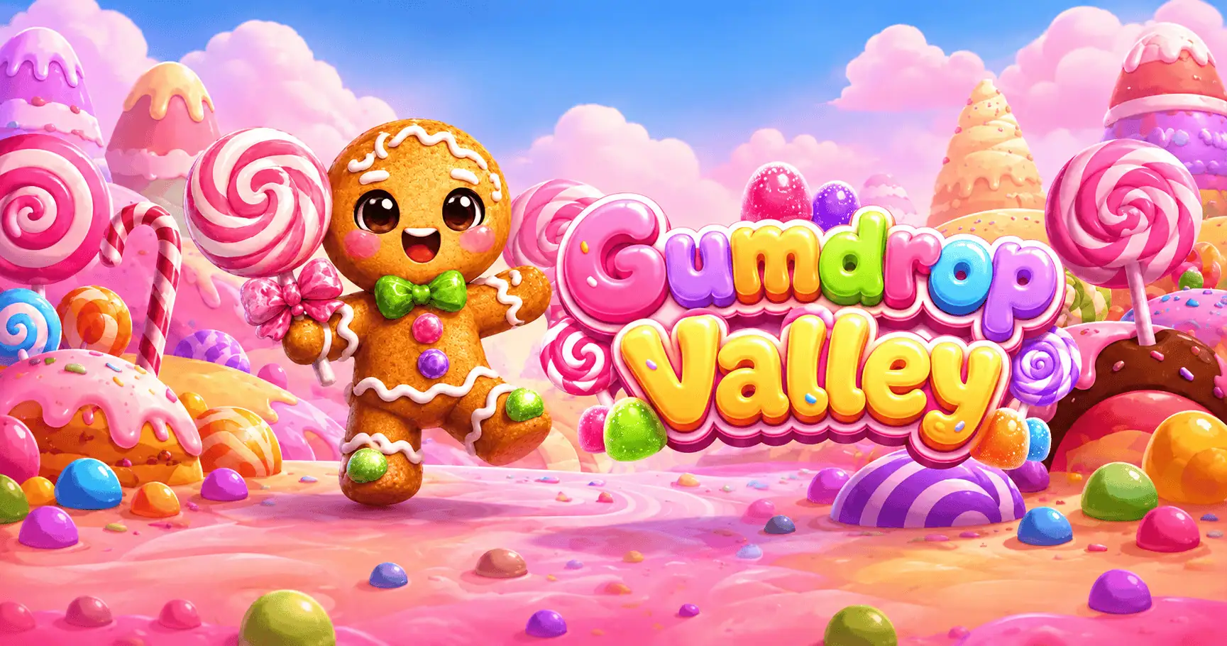 Gumdrop Valley Slot Demo by Mental Machines slot cover image