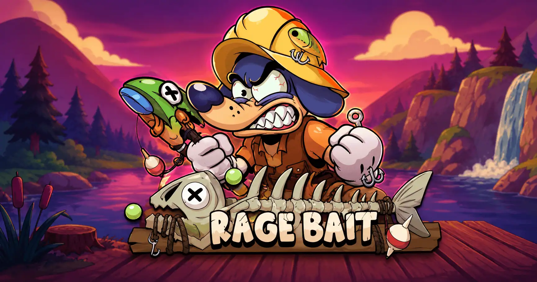 Rage Bait Slot by Meta Gaming Free Play slot cover image