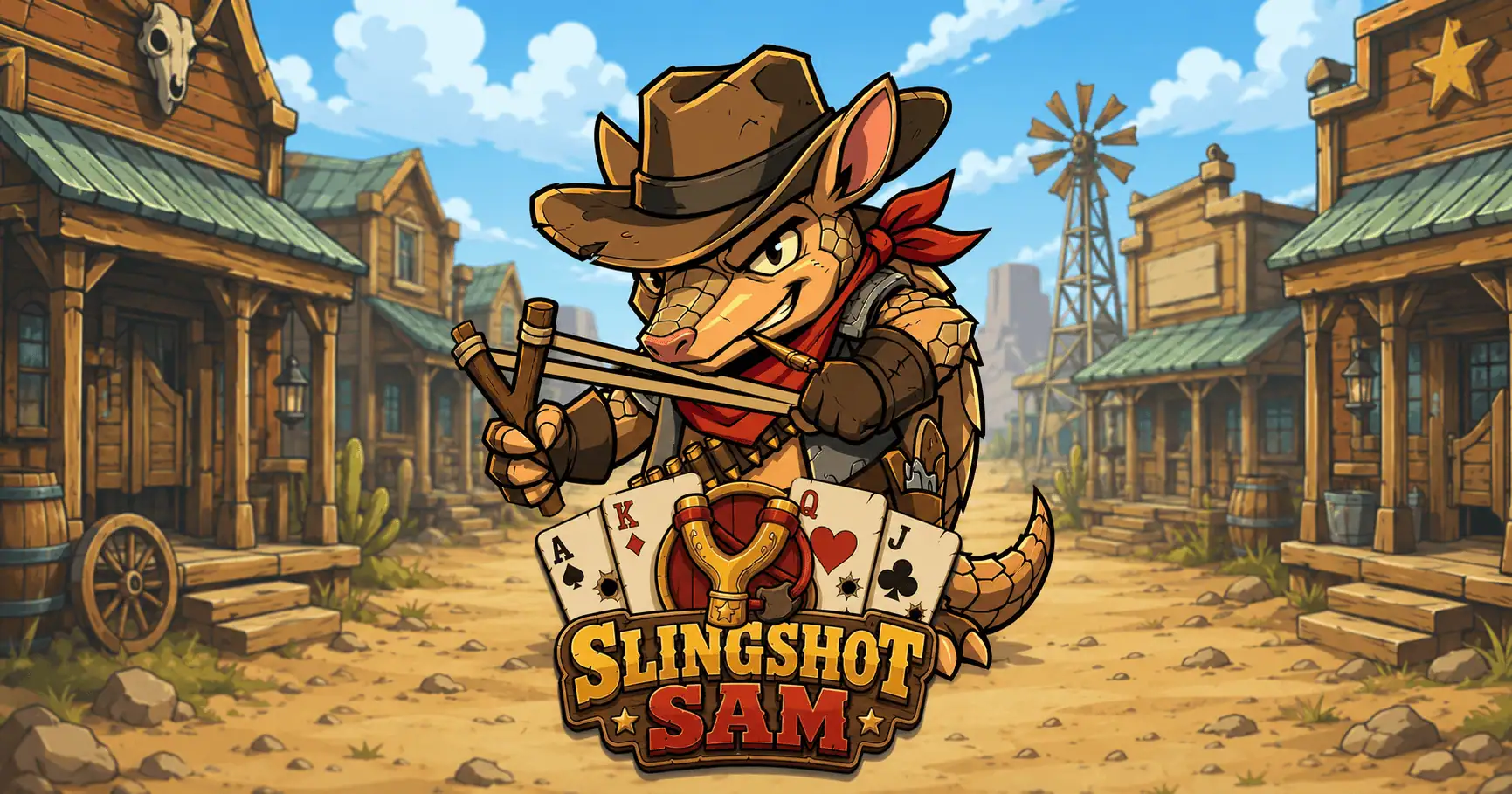 Slingshot Sam Slot Demo by Minty Fresh slot cover image