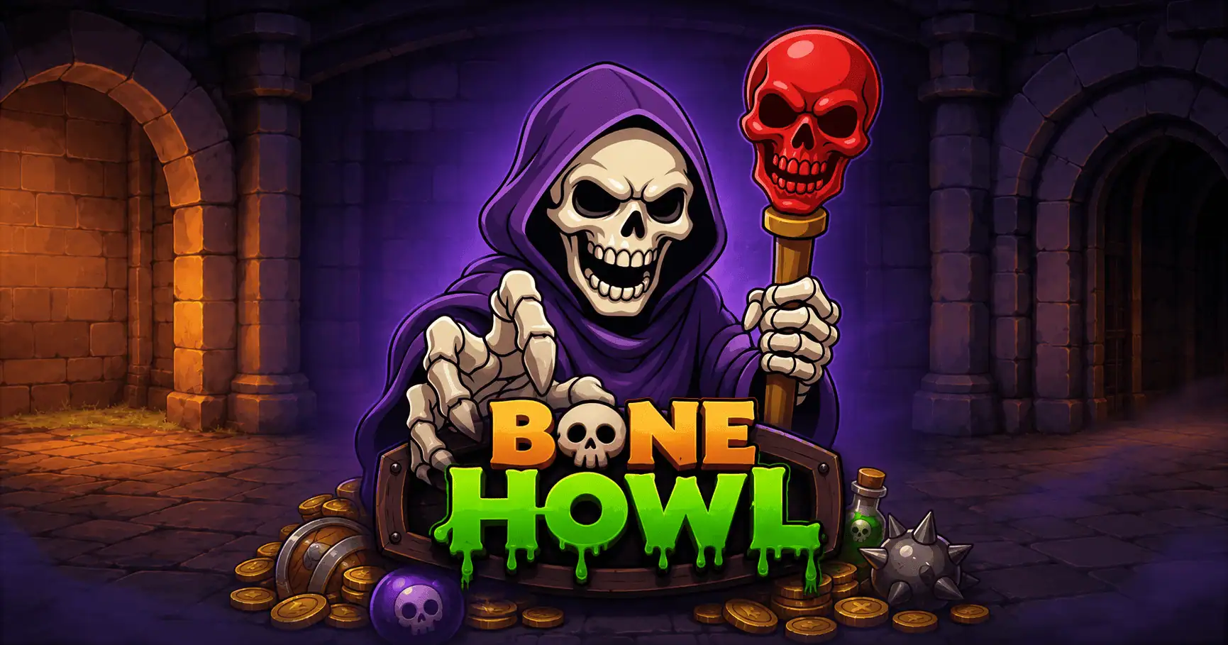 Bone Howl Slot Demo by Noclip slot cover image
