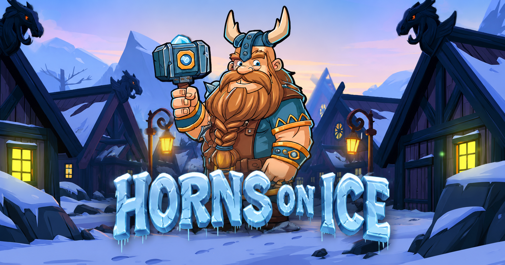 Horns on Ice Slot by Noctra Games Demo slot cover image