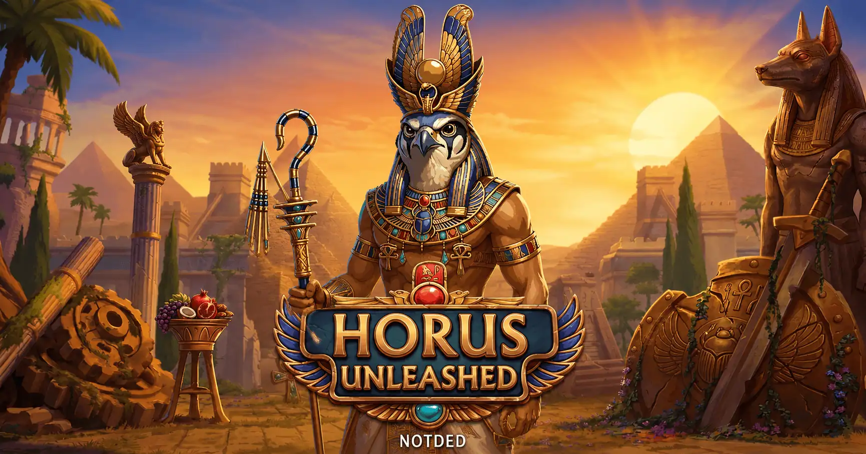 Horus Unleashed Slot Demo by Notded slot cover image