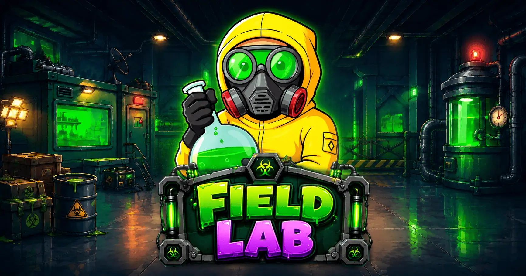 Field Lab Slot Free Play by Nox Gaming slot cover image