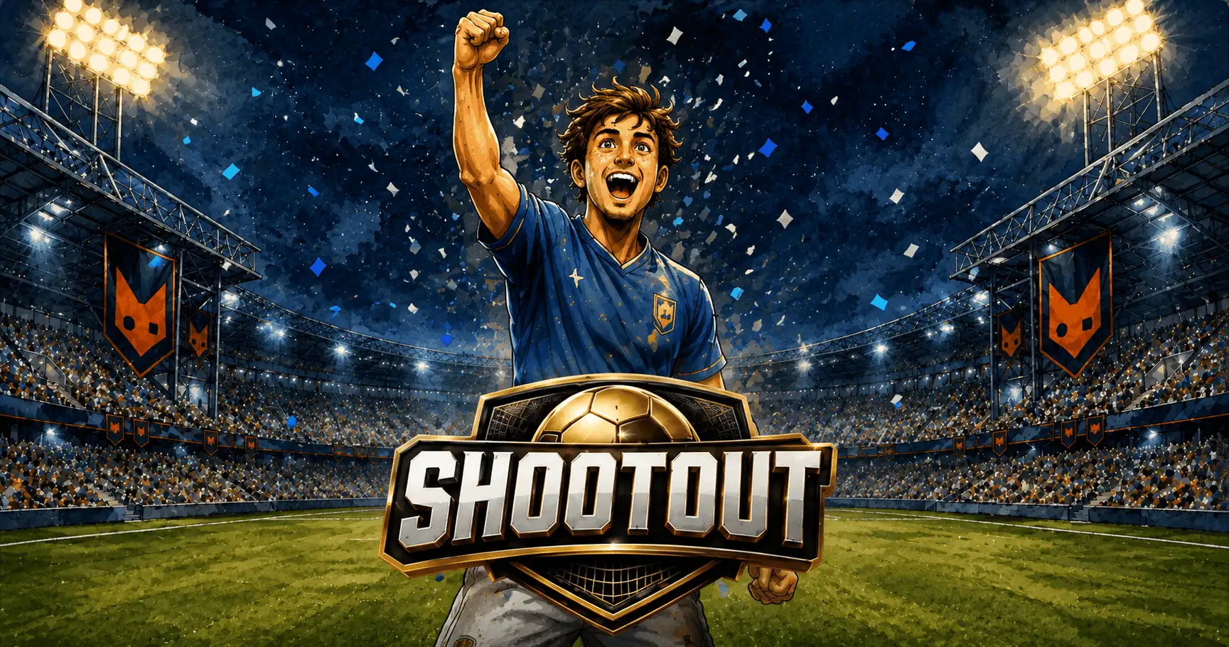 Shootout Slot Free Play by Oddfox slot cover image