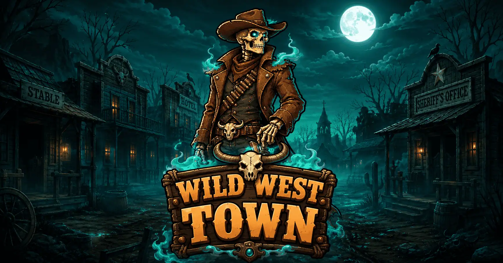 Wild West Town Slot Demo by Odyssey Labs slot cover image