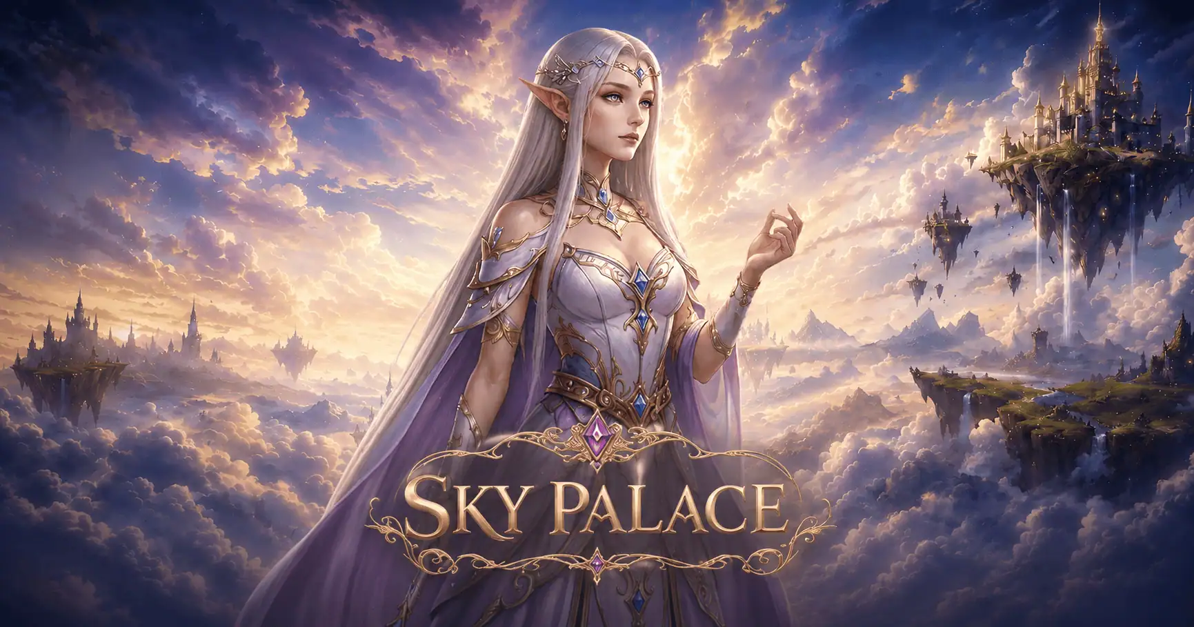 Sky Palace Slot by Olive Studio Demo slot cover image