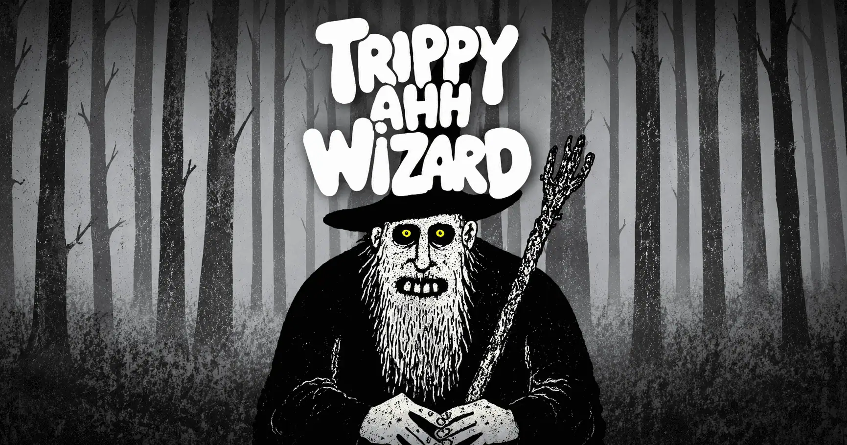 Trippy Ahh Wizard Slot Free Play by One Click Gaming slot cover image
