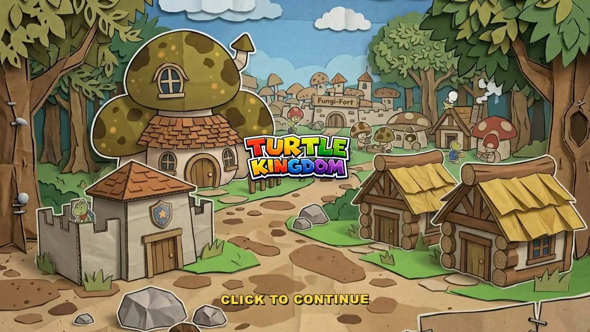 Turtle Kingdom slot intro screen