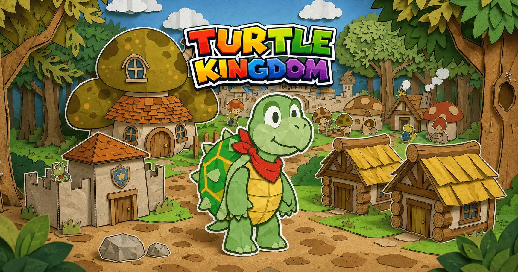 Turtle Kingdom Slot Demo by Paper Staple slot cover image