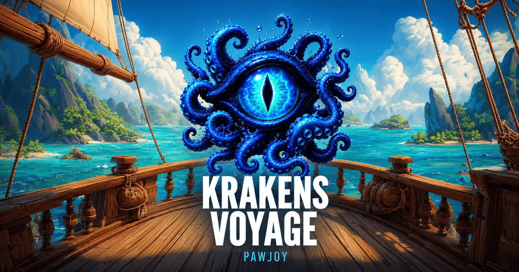 Krakens Wrath Slot by Pawjoy Demo slot cover image