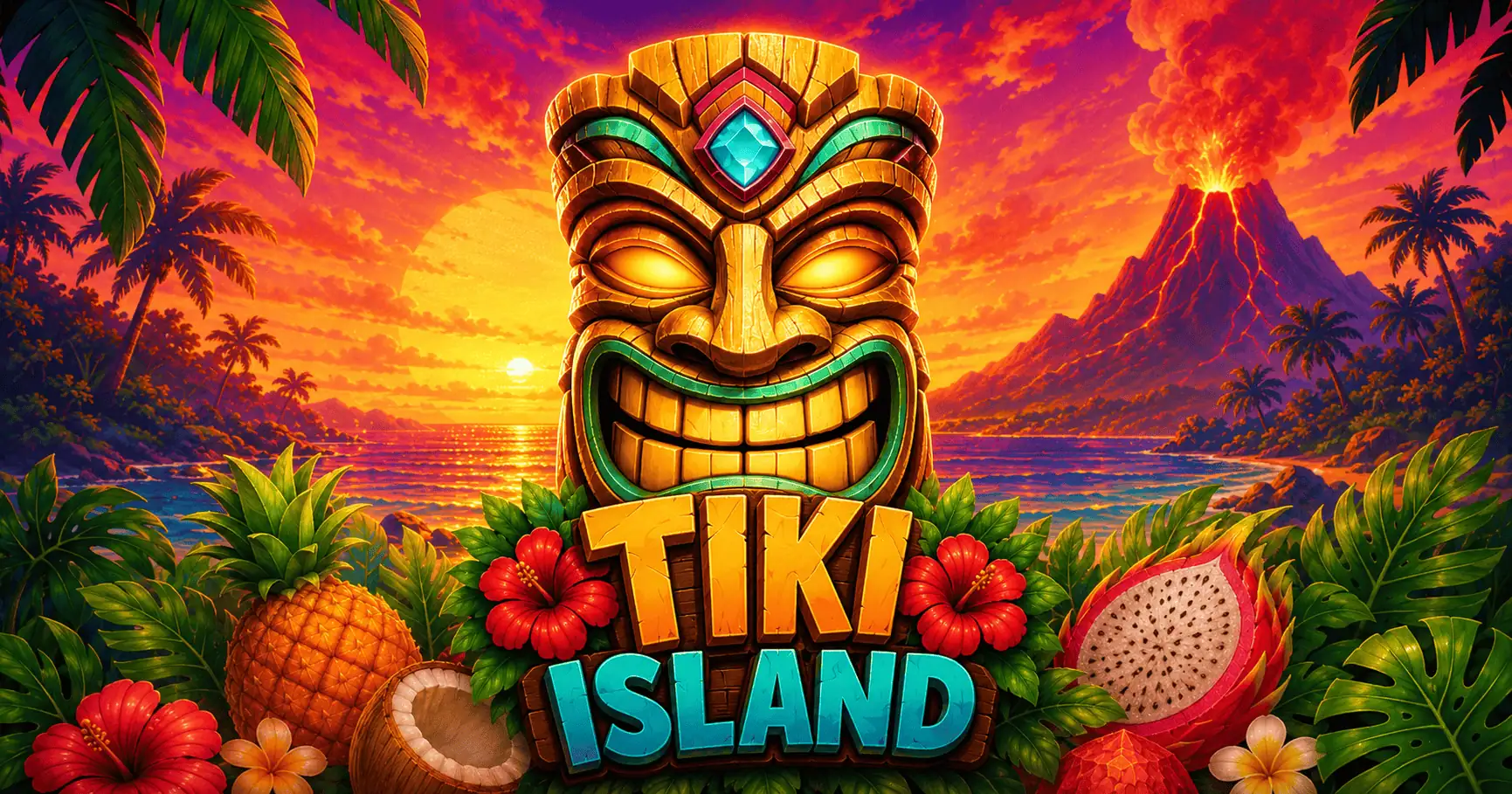 Tiki Island Slot Demo by Pixelpulse slot cover image
