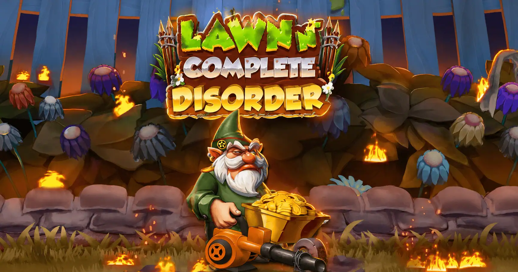 Lawn N’ Complete Disorder Slot Demo by Play’n GO slot cover image