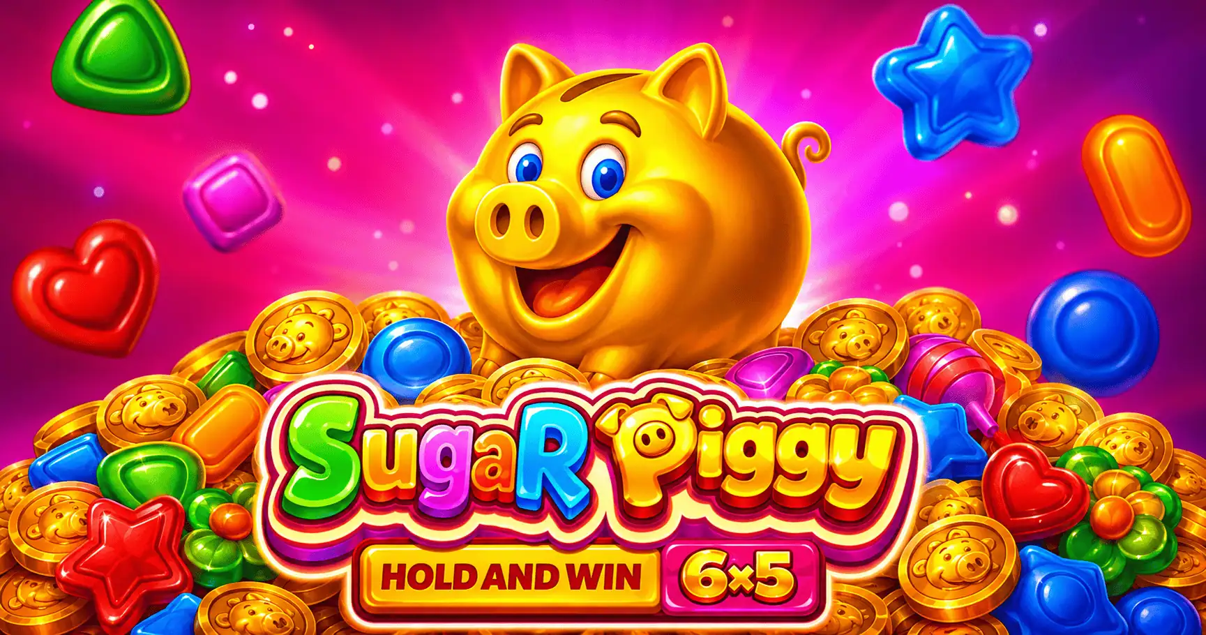 Sugar Piggy Slot Demo by Playson slot cover image