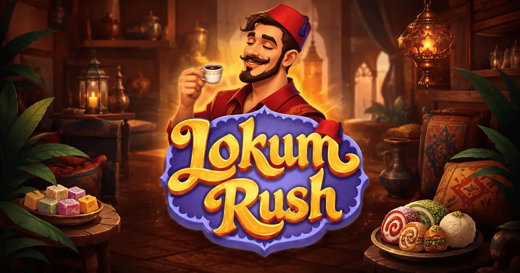Lokum Rush Slot Demo by Popiplay slot cover image