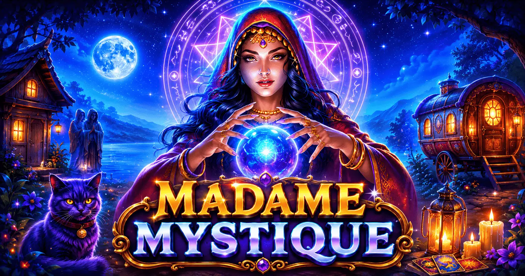 Madame Mystique Slot by Pragmatic Play Free Play slot cover image