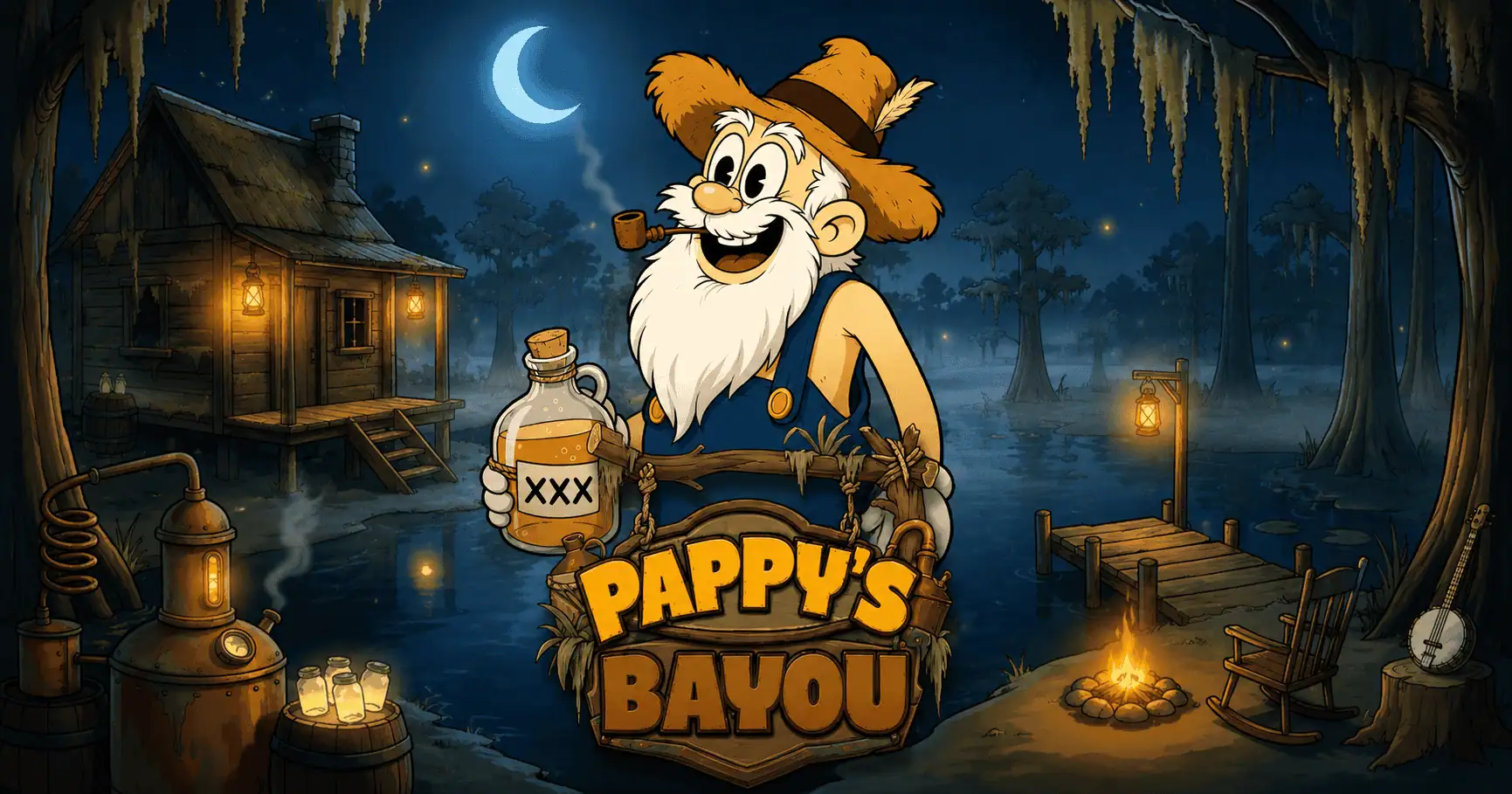 Pappy’s Bayou Slot by Protocol Engine Demo slot cover image