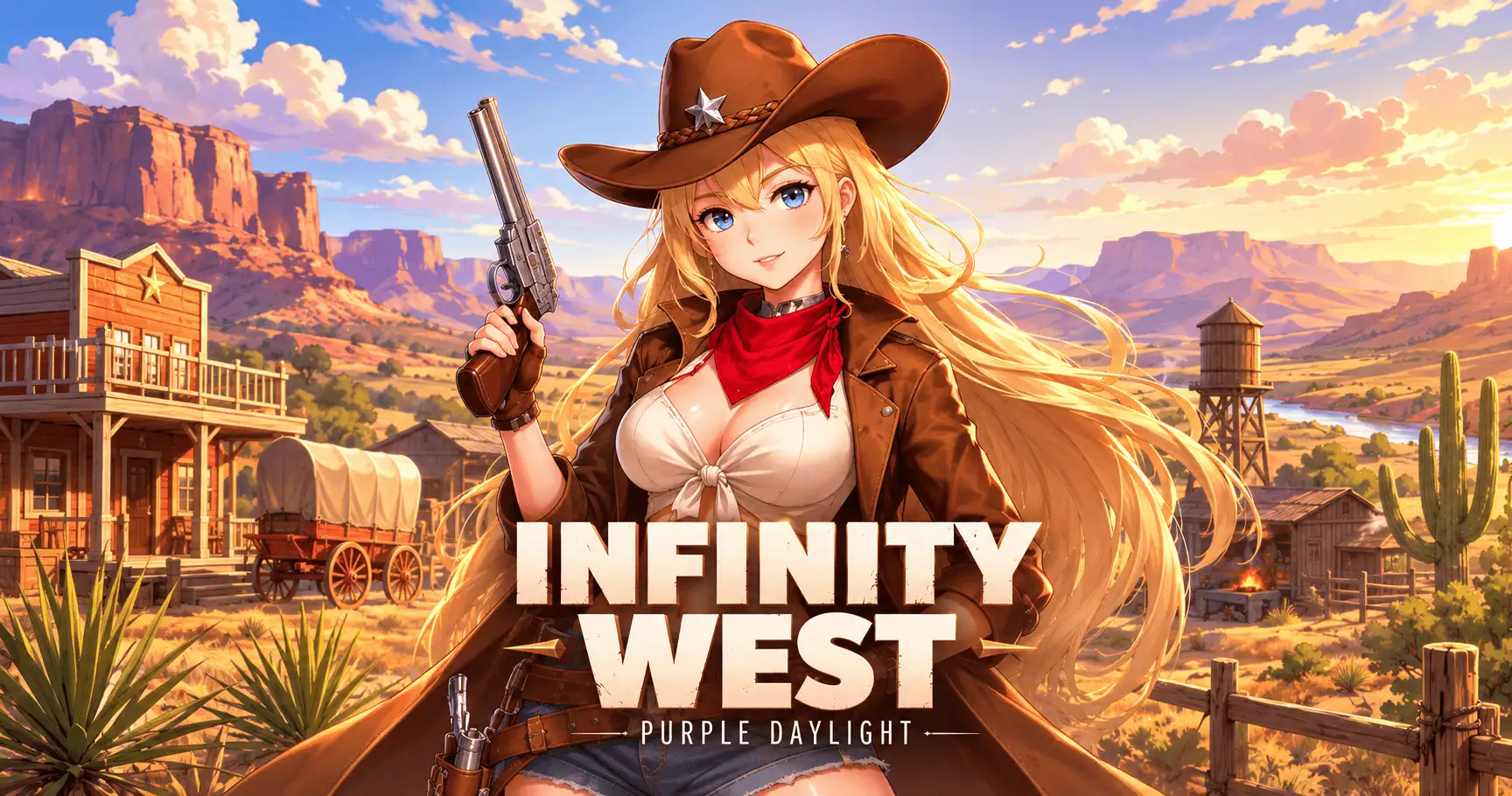 Infinity West Slot by Purple Daylight Demo slot cover image