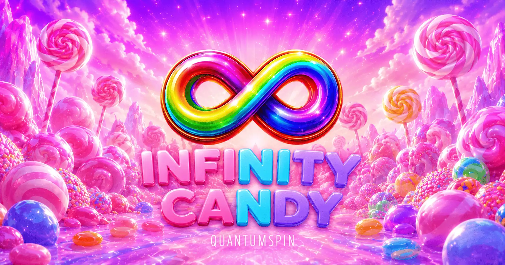 Infinity Candy Slot Demo by Quantumspin slot cover image