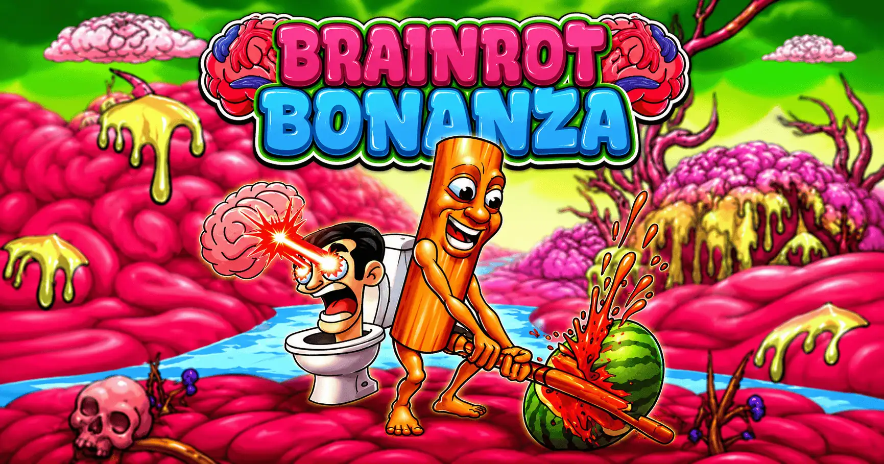 Brainrot Bonanza Slot by Quickstrike Demo slot cover image