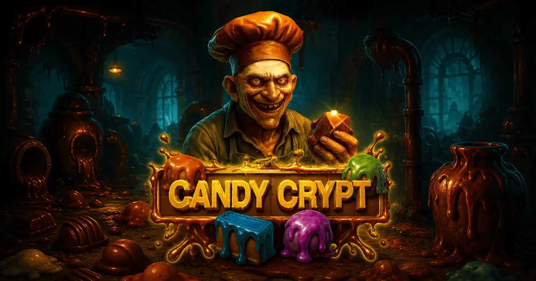 Candy Crypt Slot by Quickstrike Demo slot cover image