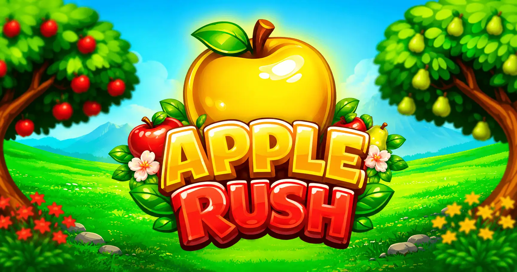 Apple Rush Slot by Rainfall Gaming Free Play slot cover image