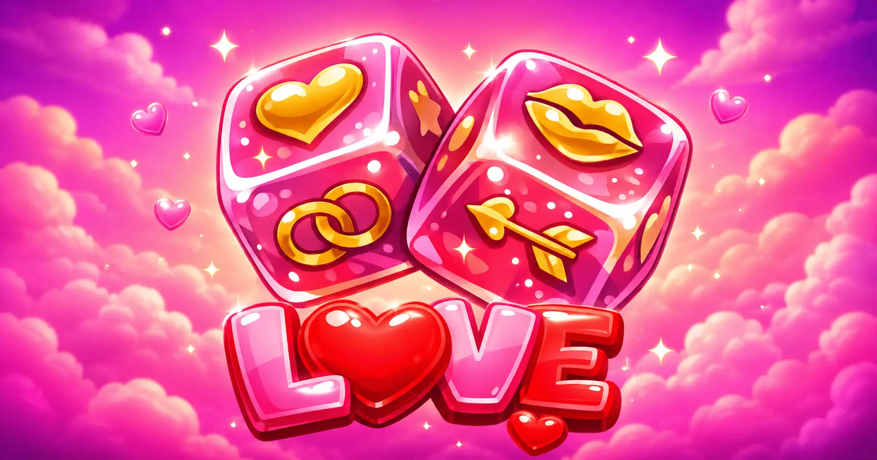 Love Slot by Rainfall Gaming Demo slot cover image