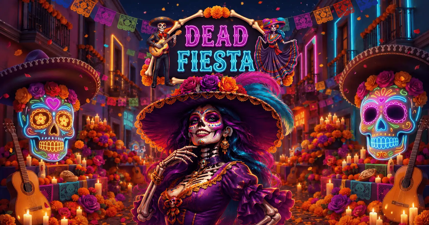 Dead Fiesta Slot Demo by Shadduction slot cover image