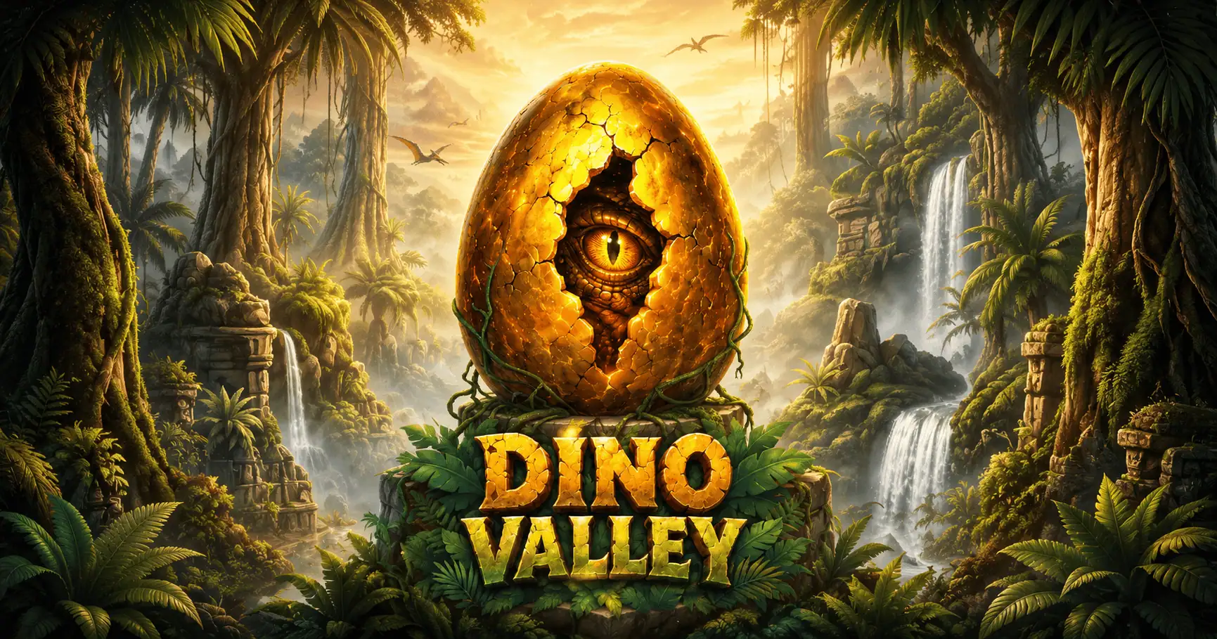 Dino Valley Slot Demo by Shadduction slot cover image