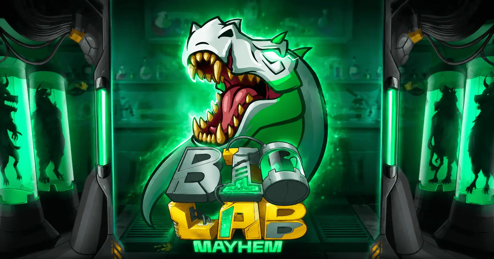 Biolab Mayhem Slot by Shockwave Gaming Free Play slot cover image