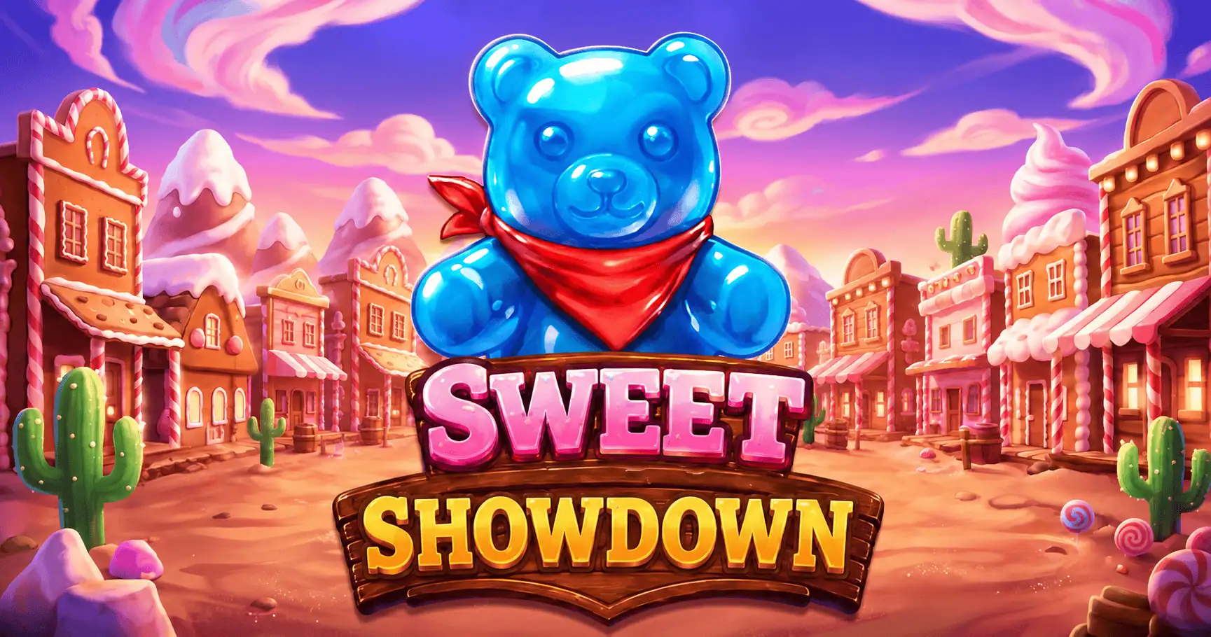 Sweet Showdown Slot Demo by Shockwave Gaming slot cover image