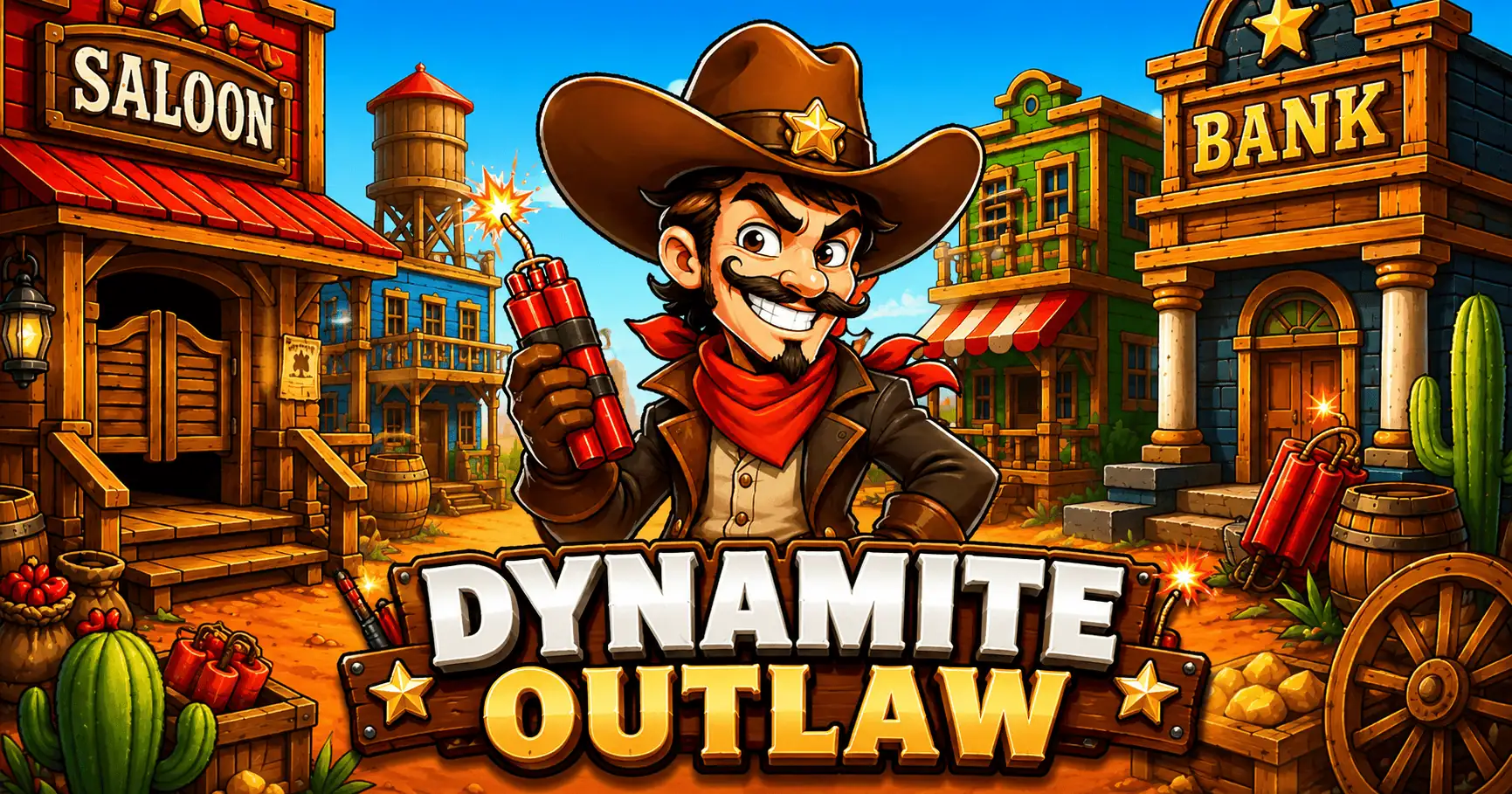 Dynamite Outlaw Slot Demo by Spinova slot cover image
